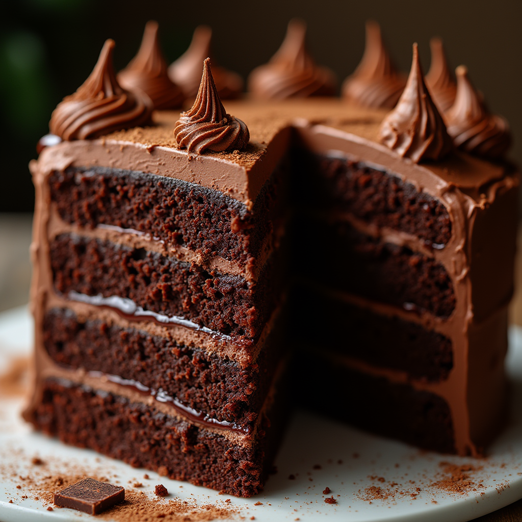 chocolate layer cake
