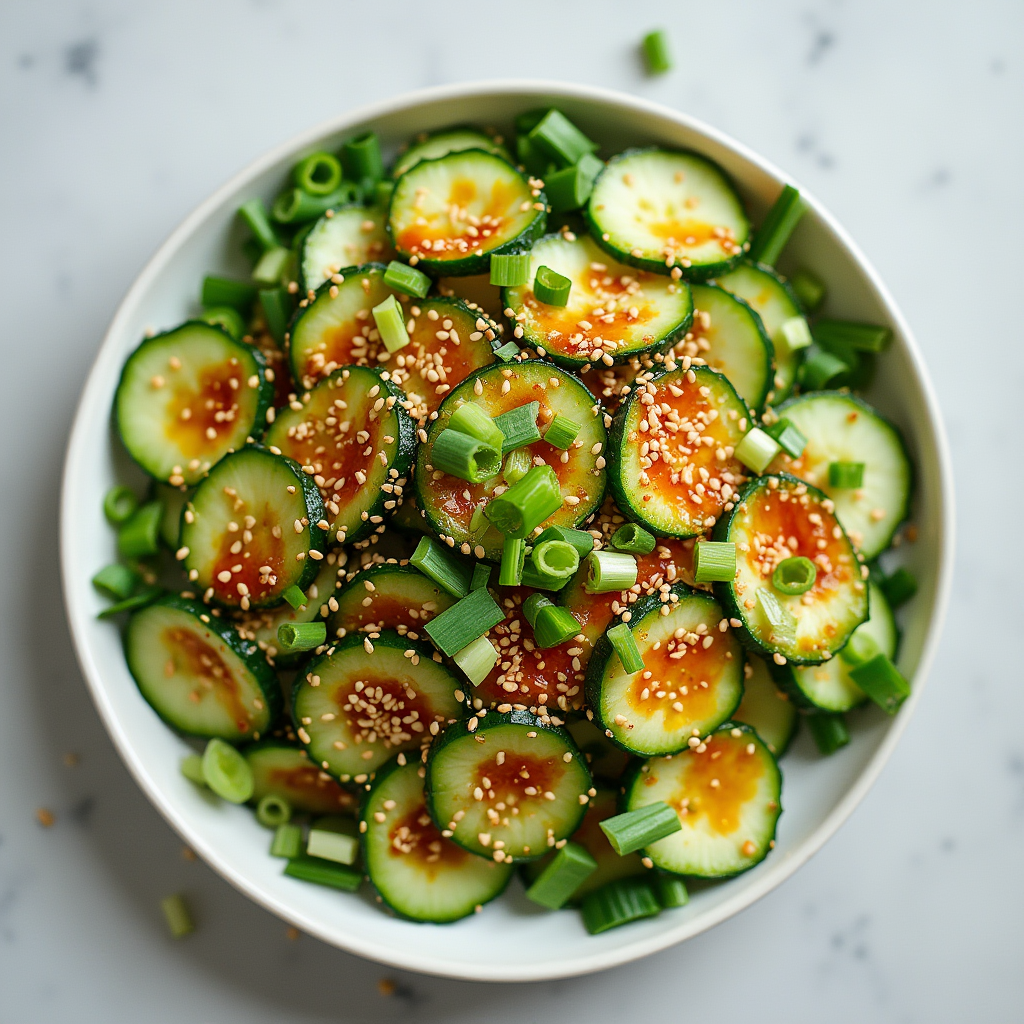 Spicy Asian Cucumber Salad
