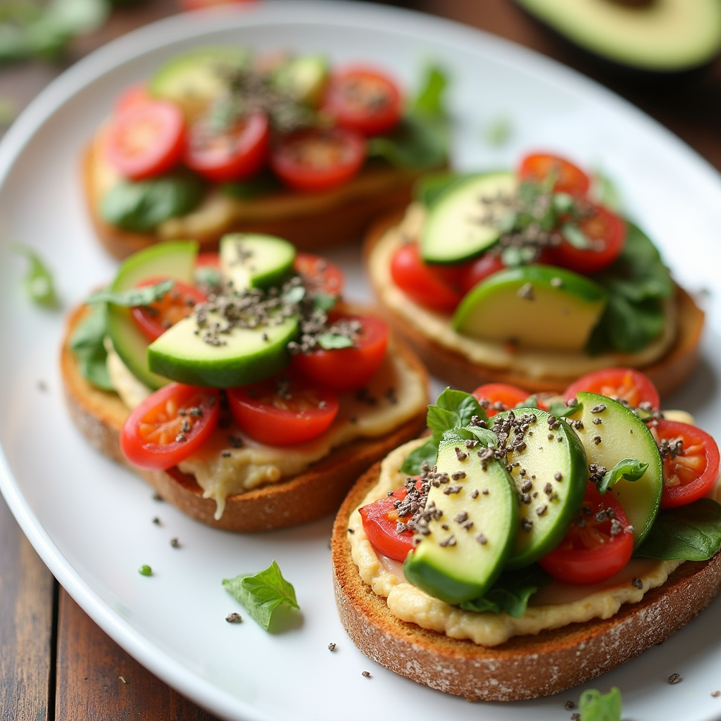 Hummus Toast