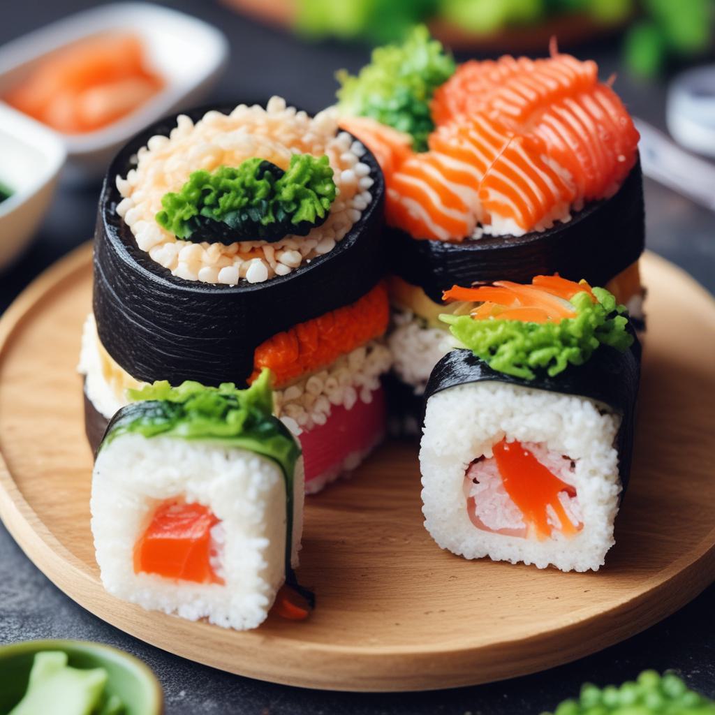 sushi cake